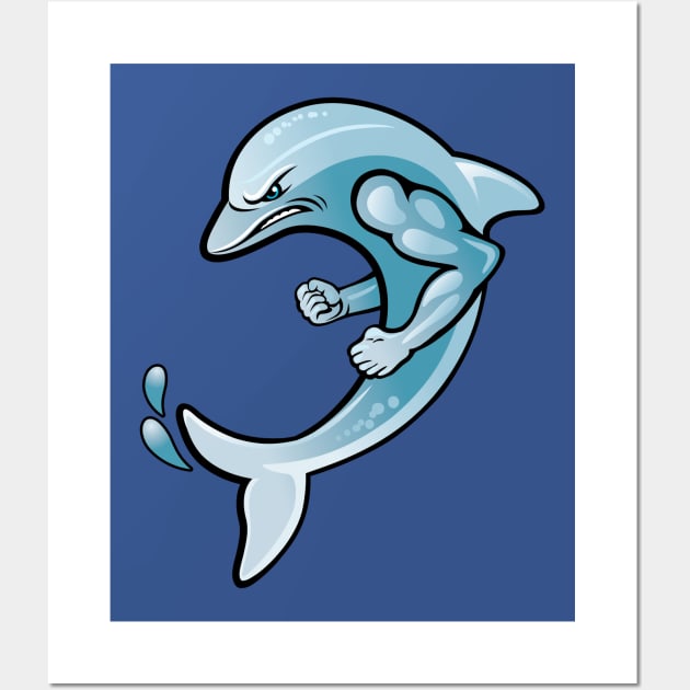 Dolphin Wall Art by SWON Design